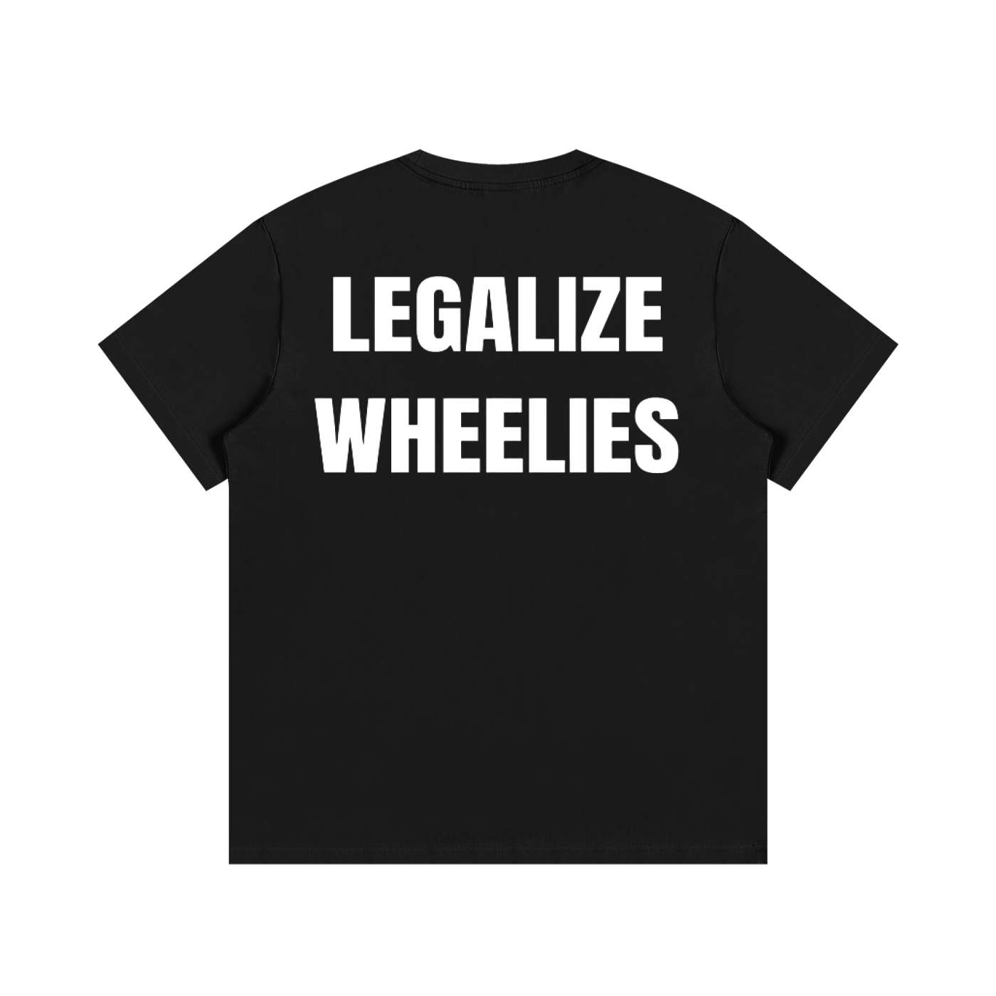 "Leglize Wheelies Cotton T-Shirt."